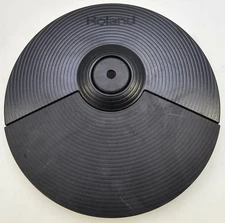 Roland V-Drums CY-5 10 inch Dual Trigger Cymbal Pad for Hi-Hat or Splash