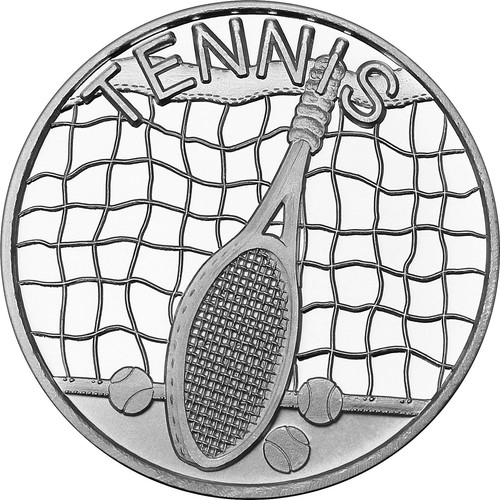 Congratulations Tennis Star 1oz Silbermedaille & SAE BU Geschenkset von SilverTowne - Bild 4 von 10