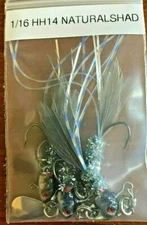 Hand Tied Fishing Jigs Various Sizes And Colors Freshwater Fishing With Spinners