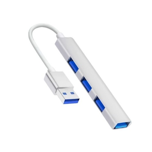 4 in 1 Aluminum USB C/USB Splitter Dongle 3xUSB2.0+1xUSB3.0 Adapter for Laptops - Picture 5 of 12
