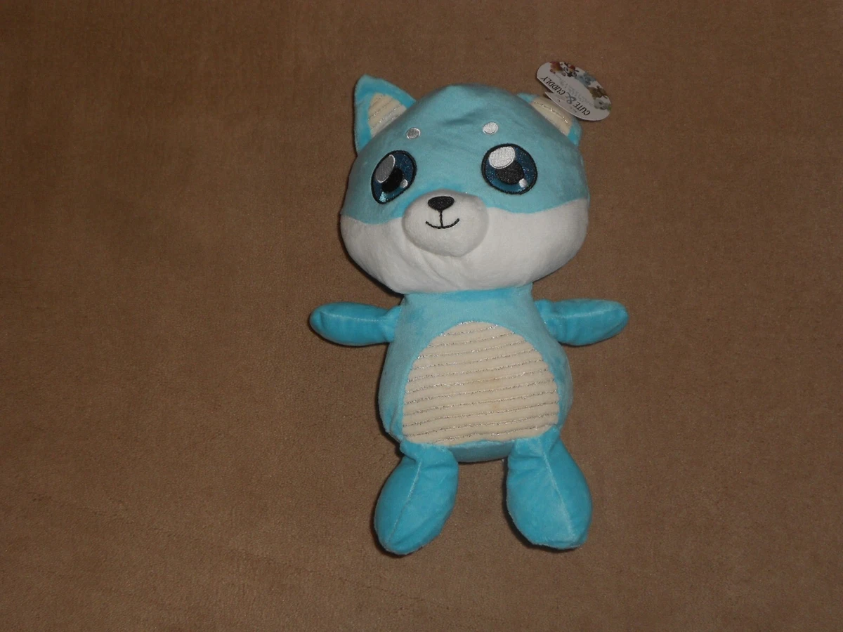 Blue fox plush outlet