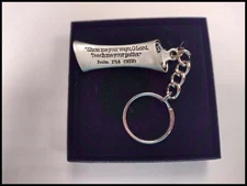 LOT of 12 - Class of 2019 PSALM 25 Show me Your ways OLord.. KEY RING 4 1/4 Inch