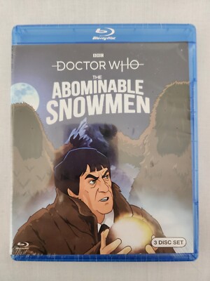 Doctor Who: The Abominable Snowmen Blu-ray 3-Disc Set 2022 BBC Studios - Sealed