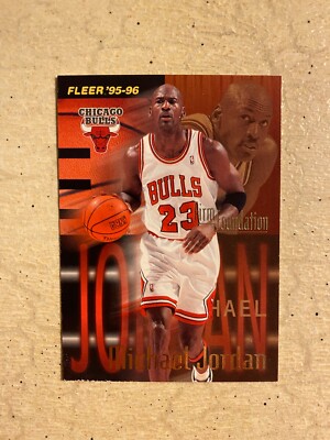 1995-96 FLEER #323 MICHAEL JORDAN!! $1 SHIPPING!! | eBay