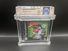 Spot Goes to Hollywood PS1 WATA 9.2 A+ FACTORY SEALED Black Label NOT VGA