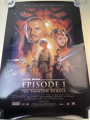 STAR WARS EPISODE I ポスター VERSION A USA版 Star Wars Episode 1 The Phantom Menace Movie Poster 1999 Japanese