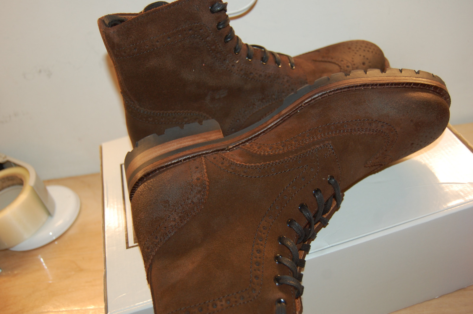 frye george lug brogue