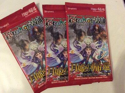 Force Of Will TCG The Moon Priestess Returns 3 Booster Packs | eBay Force Of Will TCG The Moon Priestess Returns 3 Booster Packs | eBay