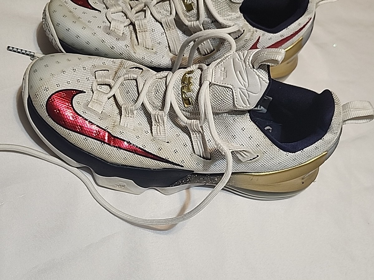 Nike Lebron James XIII Basketball Shoes Men 10 - 2016 Low Olympic 831925-164 M43 Nike LeBron 13 XIII Low  main image 4