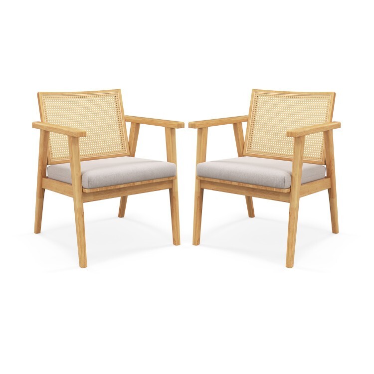 Mid Century Modern Breathable With Removable Seat Cushion