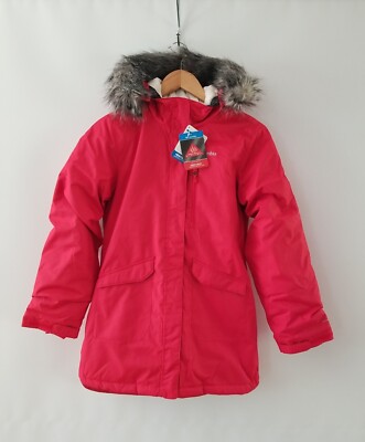 NWT Columbia Girls Suttle Mountain Long Insulated Hooded Jacket