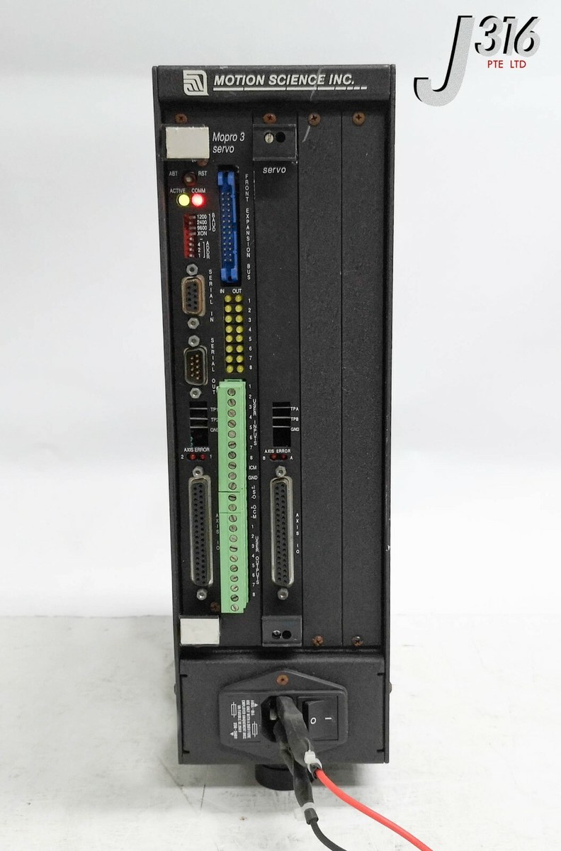 25143 MOTION SCIENCE MOPRO 3 SERVO DRIVER, 9290006-MP3-IO, 9090006