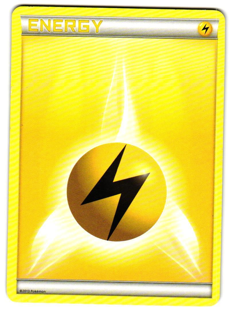 Pokemon Deck Exclusives Lightning Energy (2013 Unnumbered) # LP Common