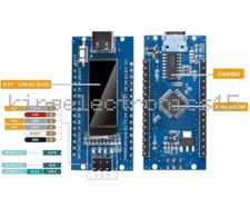 Nano V3.0 ATmega328P CH340C Board with 0.91" OLED Display 128x32 IIC I2C