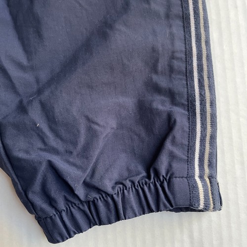 Vintage Reebok Track Joggers Pants Mens Medium Windbreaker Lined Zip Ankle - Picture 5 of 8