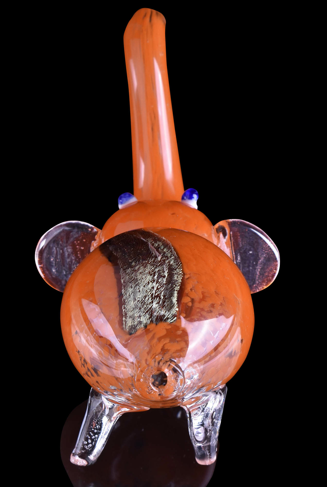 Elephant Animal Glass Pipe Dicro Design Glass Hand Pipe Unique *USA