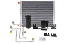 1955-57 Chevrolet A/C Condenser Assembly (Radiator in V-8 Position) [51-6008]