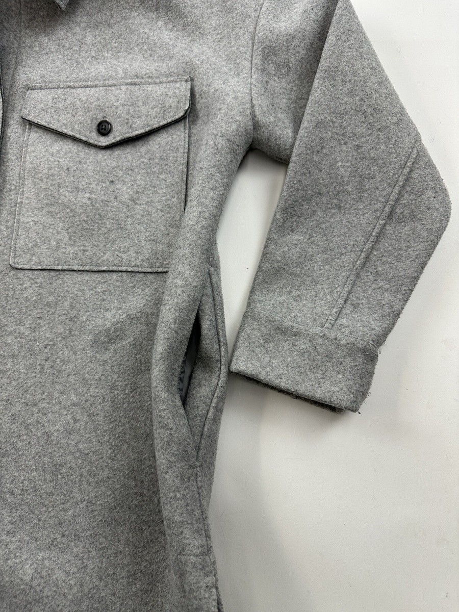 ジャケット・アウター 00s BANANA REPUBLIC wool blouson BLK M Wool-Blend Shirt Jacket | Banana Republic