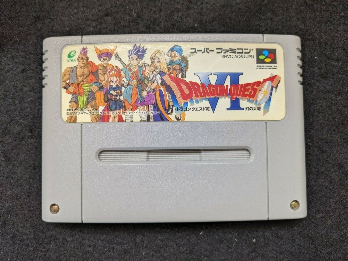 Super Famicom SFC Dragon Quest Bundle Lot 1+2 3 5 6 I+II III V VI