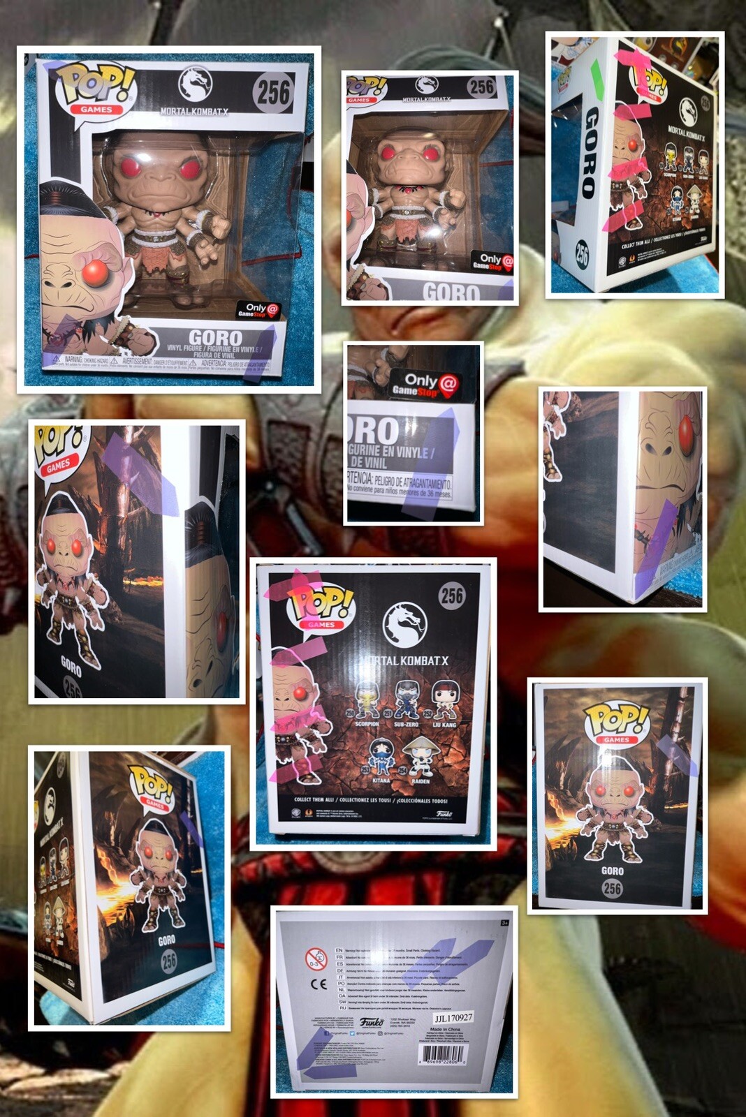 Funko Pop! Vinyl Super 6: Mortal Kombat - Goro (6 inch) - GameStop (GS)  (Exclusive) #256 *TRADE IN YOUR OLD GAMES FOR CSH OR CREDIT HERE for Sale  in