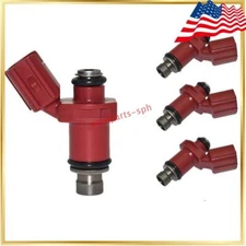 4PCS 6D8-13761-00-00 Fuel Injectors For Yamaha Outboard 4 Stroke 80BEL 75-90HP