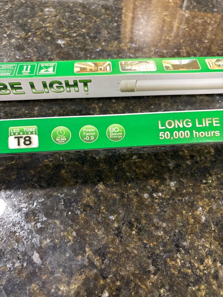 t8 4ft led tube light bulbs 5000k - Image 2 of 3