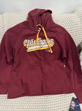 Washington Redskins NFL Women  s Graphic Pullover Hoodie, Size XL- NWT