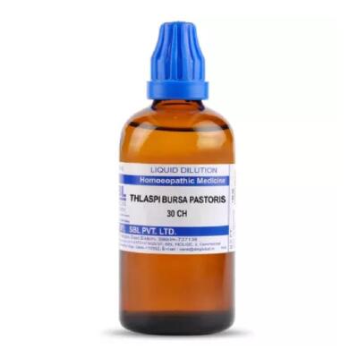 SBL Homeopathic Thlaspi Bursa Pastoris (30 ML / 100 ML) (Select Potency)