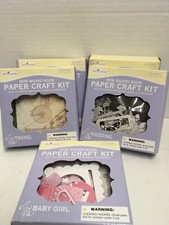 PREOWNED Miss Elizabeth Paper Craft Kits Scrapbooking Mini Board Books Lot of 5