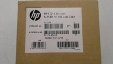 BOX of 5 HP LTO-6 Ultrium 6.25TB MP RW Data Cartridge (C7976A)