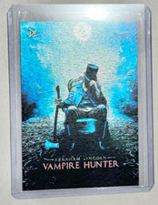 Abraham Lincoln Platinum Plated Artist Signed Vampire Hunter Trading Card 1/1