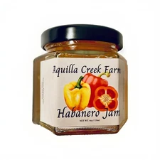 Habanero Jam ~ 4 oz. Gift Size ~ Texas HandMade ~ Aquilla Creek Farms
