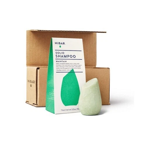 Solid Shampoo Maintain 3.2 Oz By HiBAR