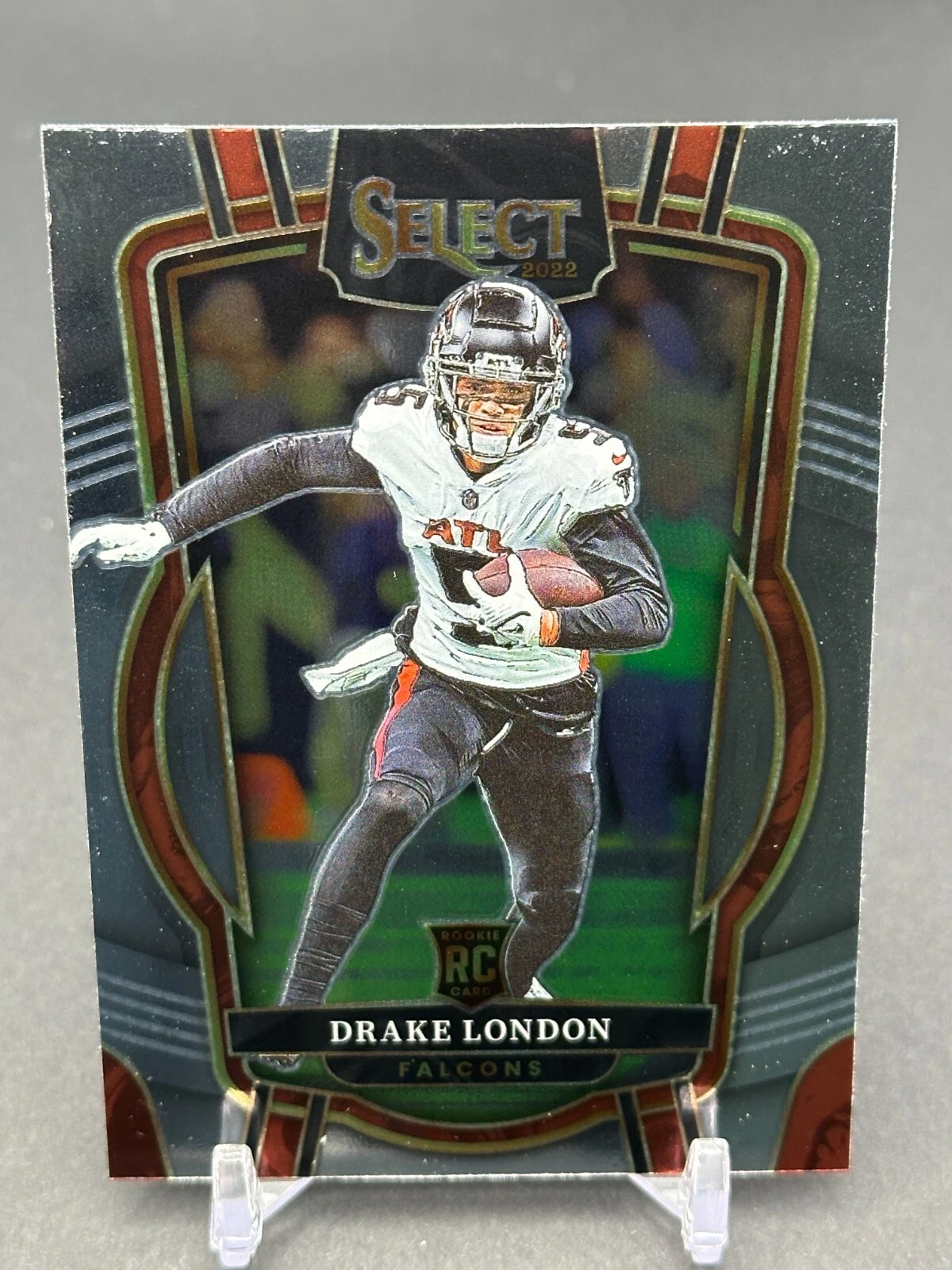 2022 Select Club Level Drake London RC #297 Atlanta Falcons