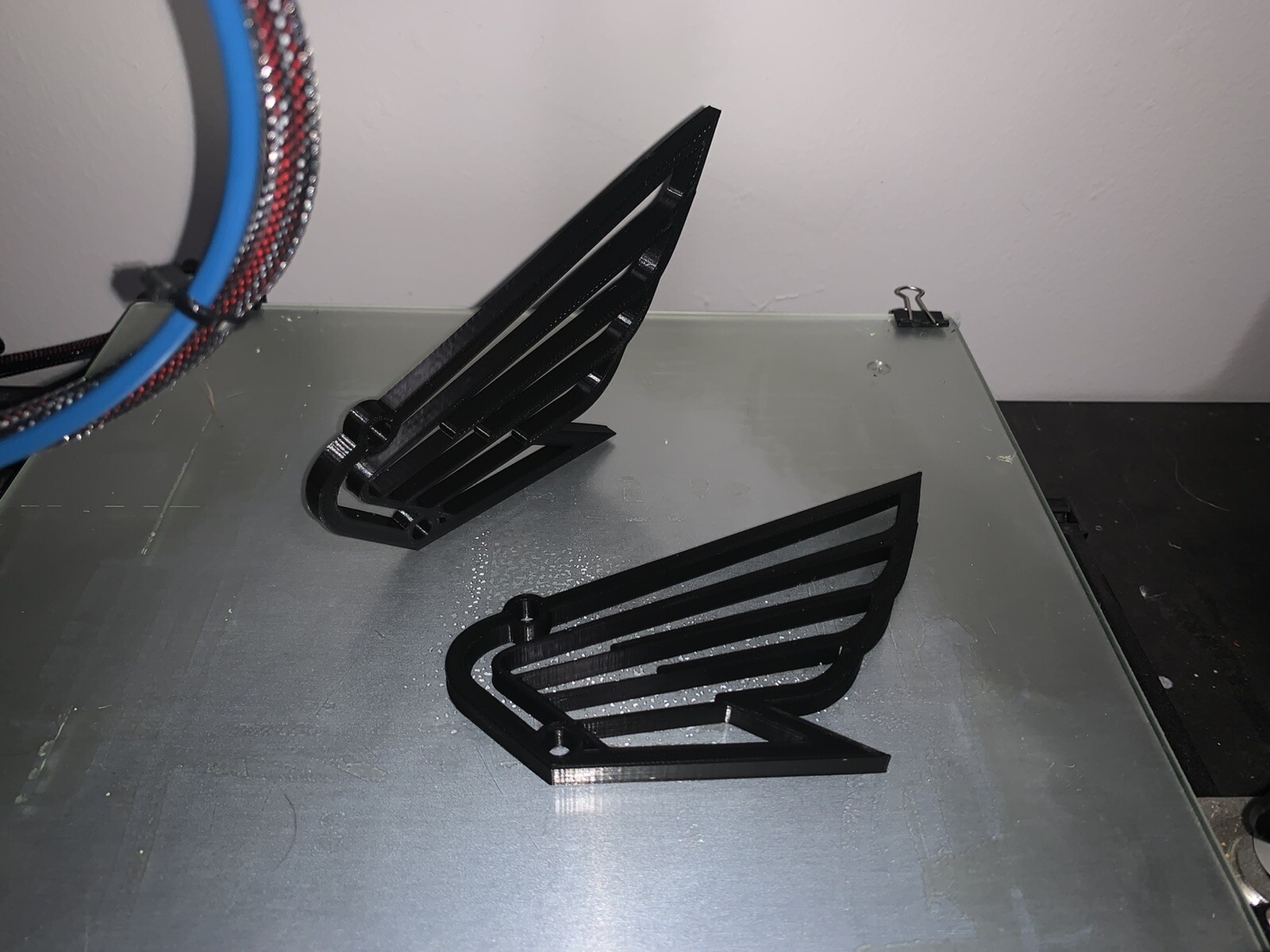 Honda CB350 Wings for Tool Box Mount Cafe Racer Bobber Brat 