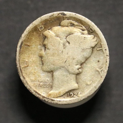 1924-S Mercury Dime — photo from another recent sale