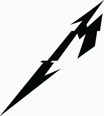 METALLICA Hardwired M Die Cut Vinyl Decal Sticker 