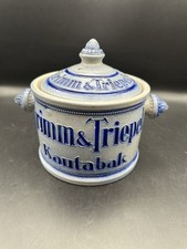 Kautabaktopf Grimm Triepel Nordhausen Kautabak Werbung