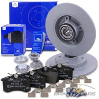 ATE Bremsscheiben +Ceramic BelÄGe Hinten FÜR Citroen C3 C4 DS3 Peugeot 207 208
