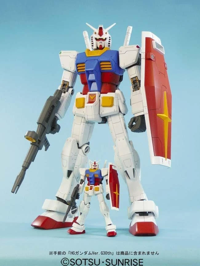 Мобильный костюм для хобби Bandai Gundam RX-78-2 мега размер масштаб 1:48 набор для моделирования США - Изображение 4 из 4