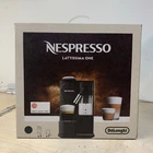 NWT Nespresso Lattissima One Shadow Black Espresso Machine with Milk Frother