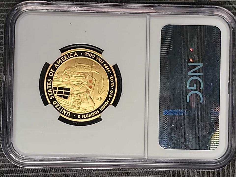 SARAH POLK 2009 $10 GOLD PF70 ULTRA CAMEO FIRST SPOUSE SERIES - Image 4 of 4