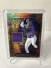 2023 Panini Chronicles - Gold Standard Swatches Warming Bernabel (MEM, RC) B
