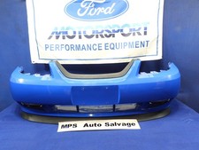 2003-2004 Ford Mustang Mach 1 Azure Blue Front Bumper Cover Oem H70