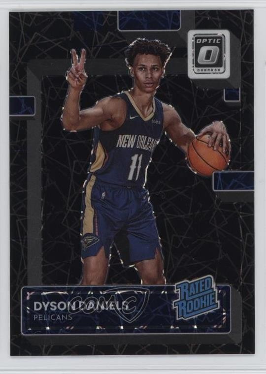 2022-23 Donruss Optic Rated Rookie Black Velocity Prizm 26/39 Dyson Daniels 19k8