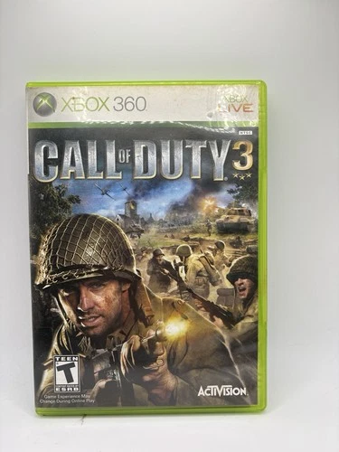 Call of Duty 3 (Microsoft Xbox 360, 2006) *Complete*