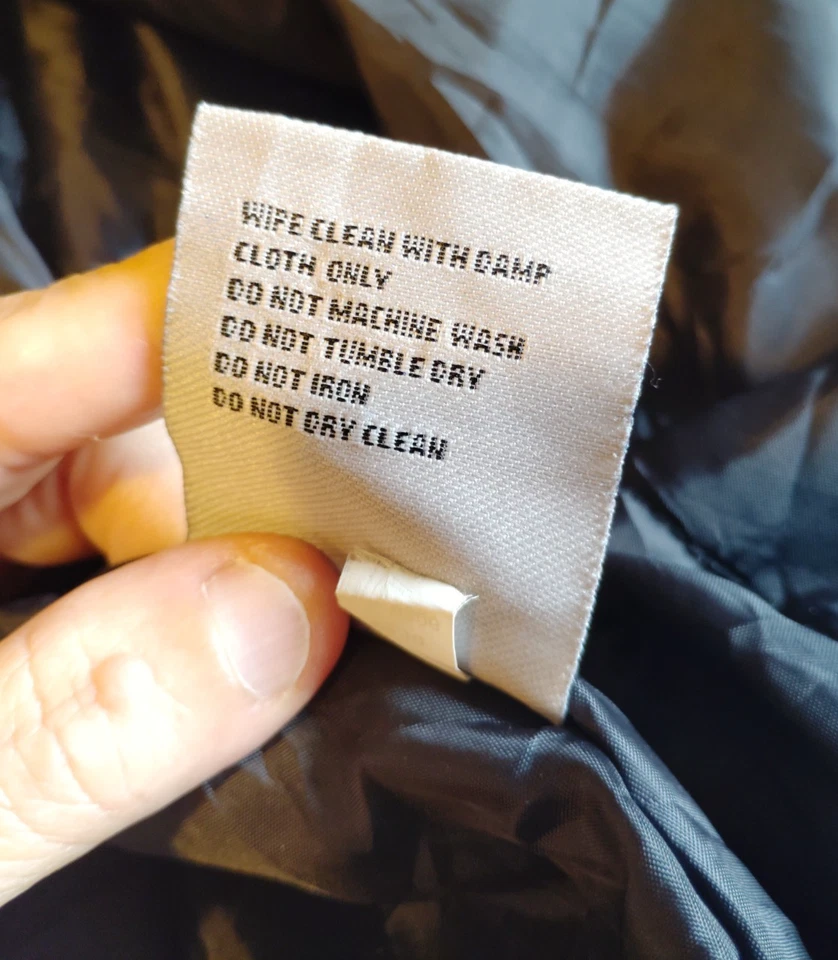 Steve & Barry's S+B Motorcycle Garage Sz XL Wool Faux Leather Varsity Jacket - Image 4 of 4