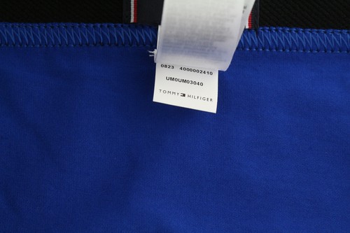 TOMMY HILFIGER Boxer Da Uomo Blu Con Stampa E Set Di Calzini Ricamati - Foto 6 di 13