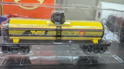 Menards O Gauge Norfolk Southern PRR Single Dome Tank Car #12759 LN