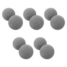 Soft Eva Foam Golf Practice Balls 10Pcs Durable Indoor Training Balls Black